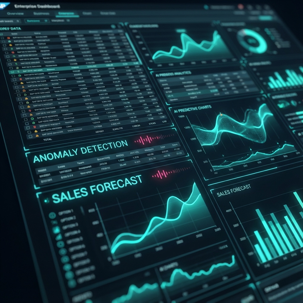 SAP AI Anomali Tespiti ve Satış Tahmini Paneli